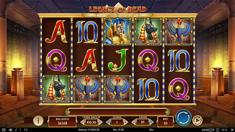 Where to Play Legacy of Dead for Real Money