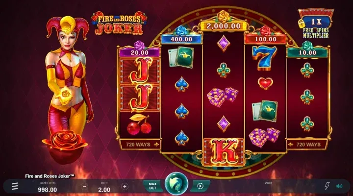 Where to Play Fire and Roses Joker for Real Money